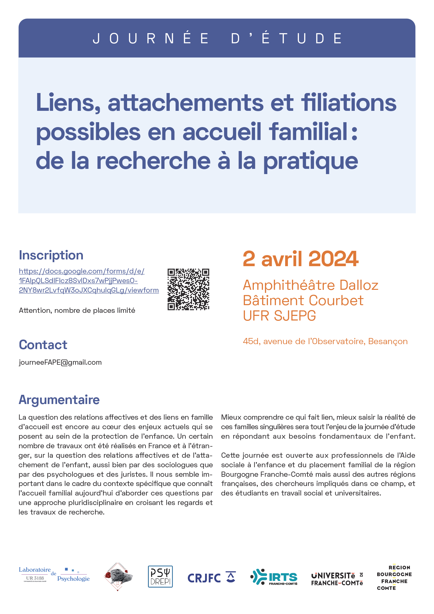 Liens, attachements et filiations possibles en accueil familial : de la recherche à la pratique
