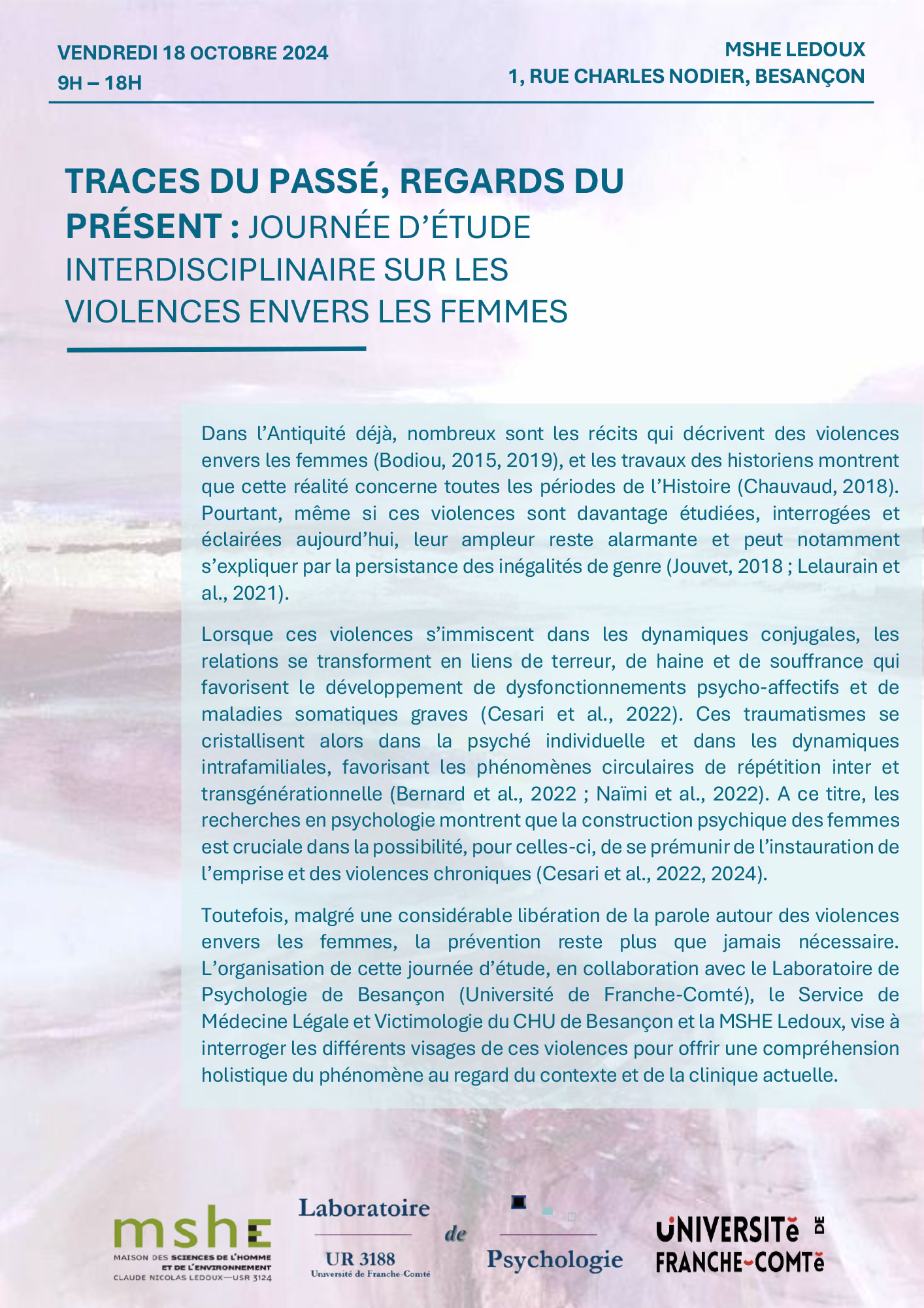 Traces du passé, regards du présent