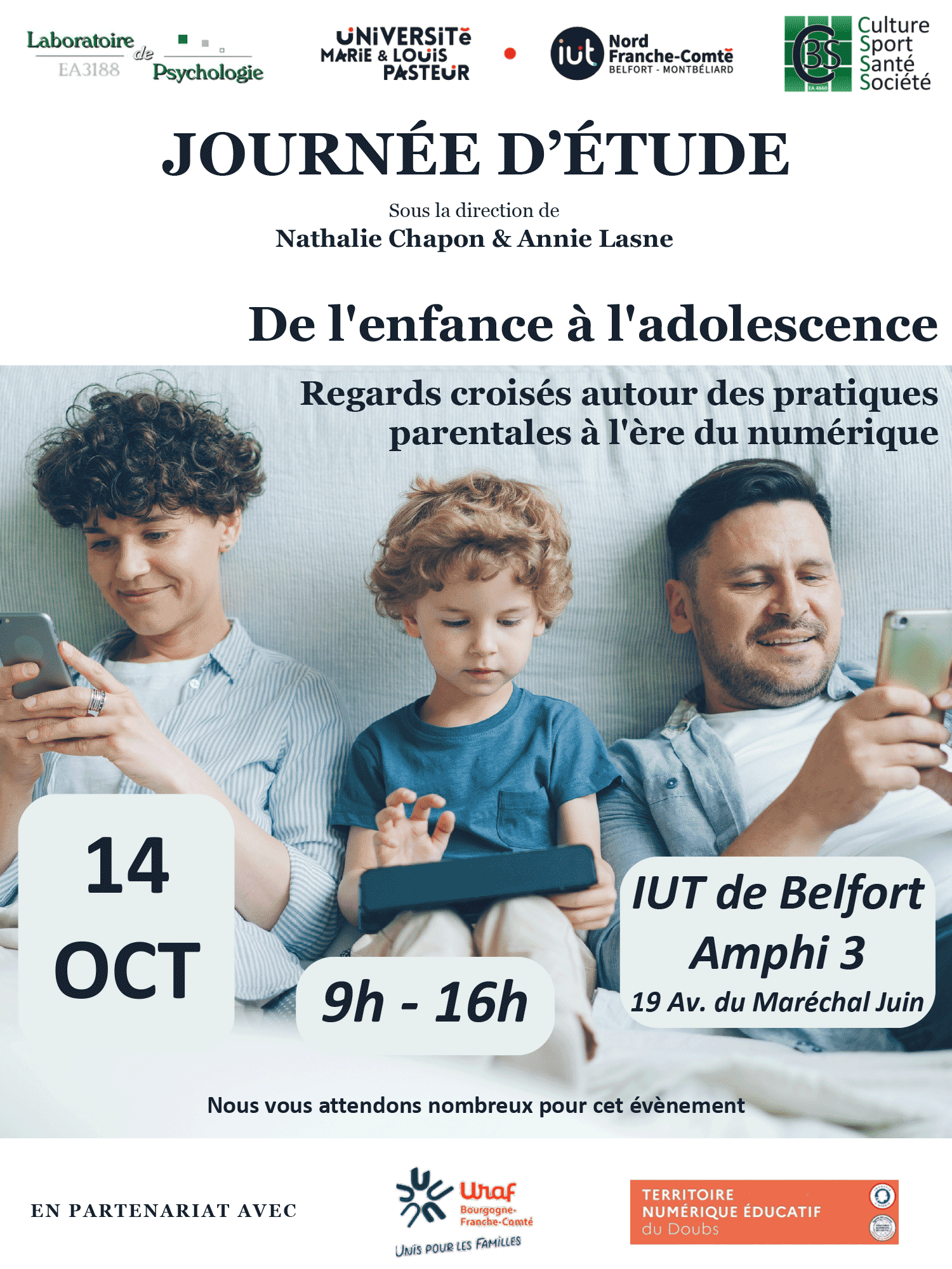 De l&rsquo;enfance à l&rsquo;adolescence